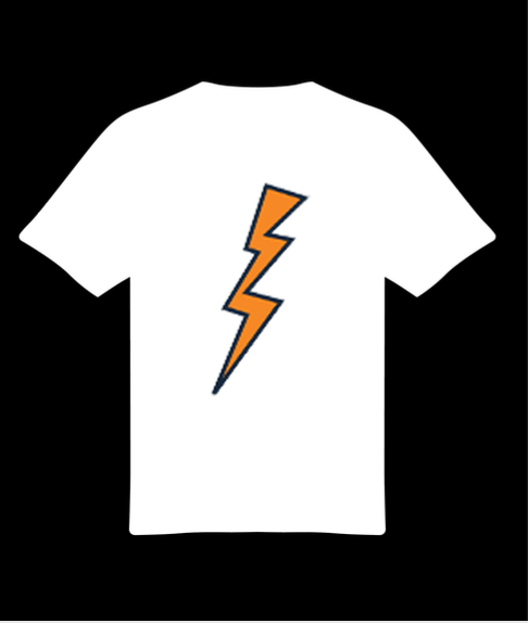 White Kids Thunder Drifit