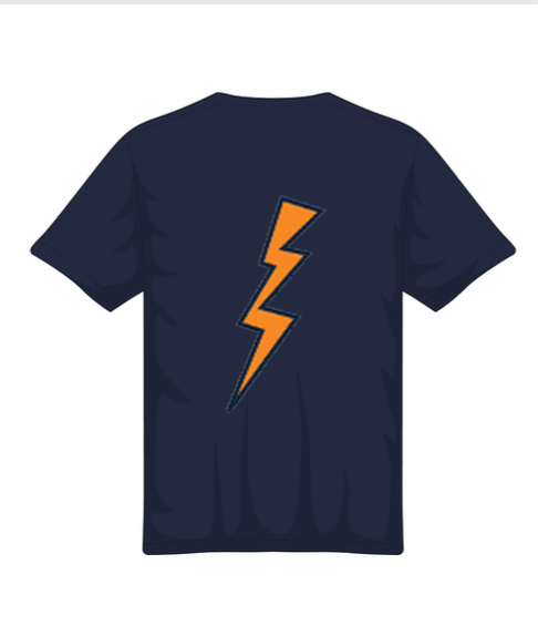 Blue Kids Thunder Drifit